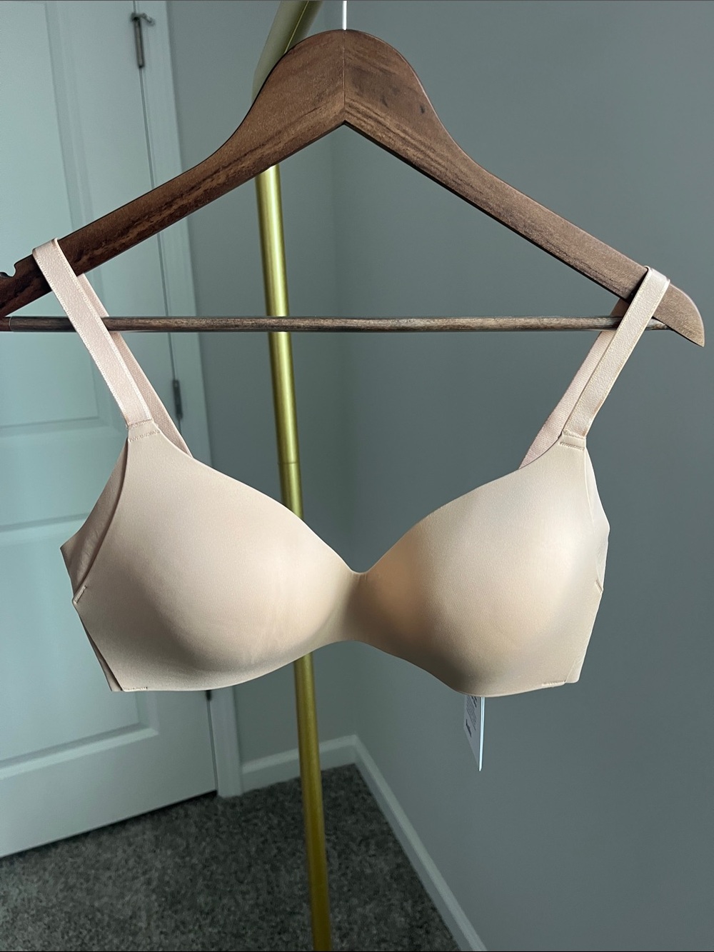 knix Nude Seamless T-Shirt Bra